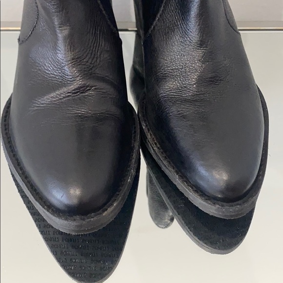 Schutz cowboy Leather booties - Picture 5 of 7